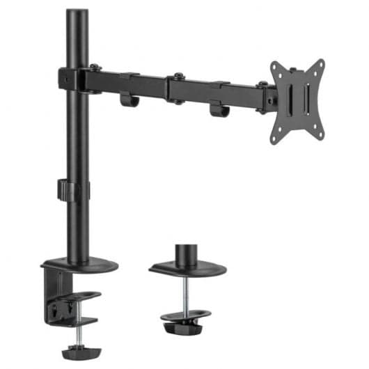 Aisens DT32TSR-147 Suporte de Secretária Giratório/Inclinável para Monitor/TV 17”-32” VESA 100x100 Máx 9Kg
