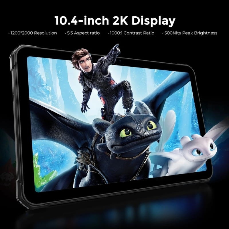Fossibot DT3 10,4 12GB/256GB 5G Azul Rugged