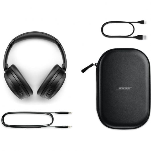 Bose QuietComfort Auscultadores Sem Fios com Cancelamento de Ruído Pretos