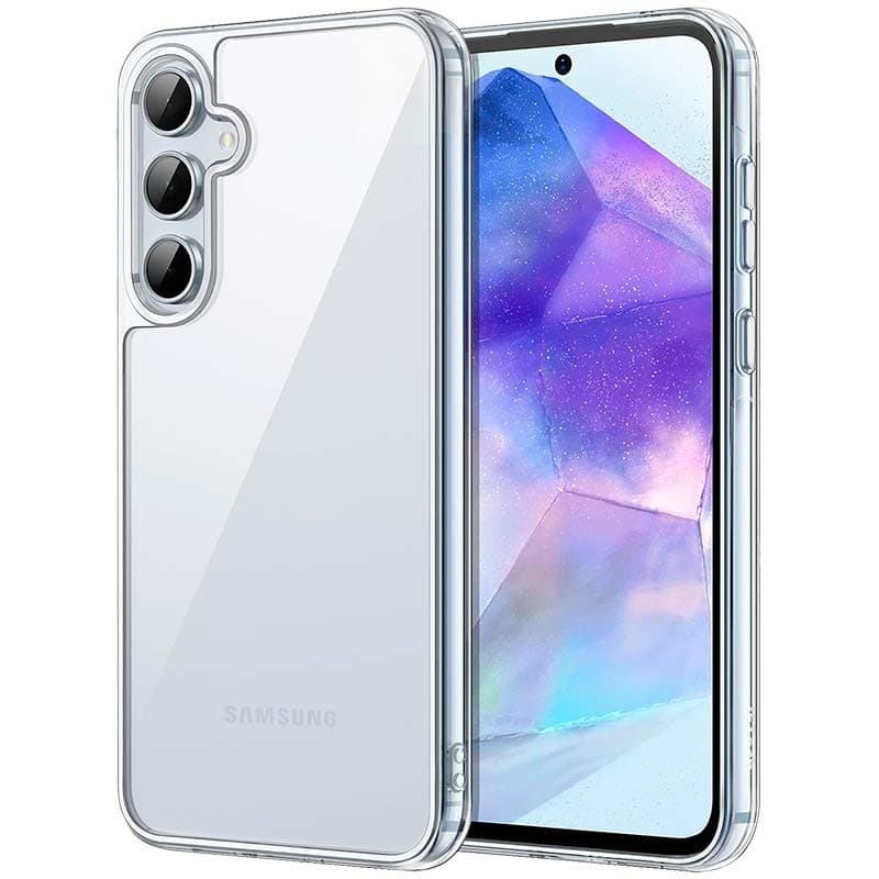 Capa Antichoques Premium para Samsung Galaxy A35 5G Acrílico Anti-Amarelo Transparente
