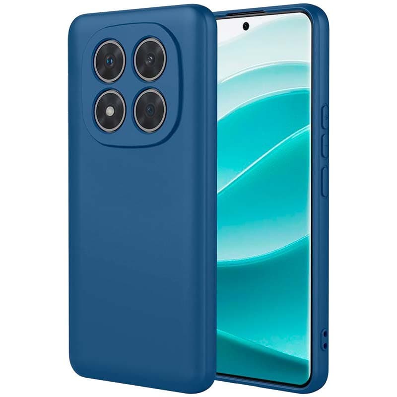 Capa Xiaomi Redmi Note 14 Pro 5G / Poco X7 5G Square Liquid Premium Azul