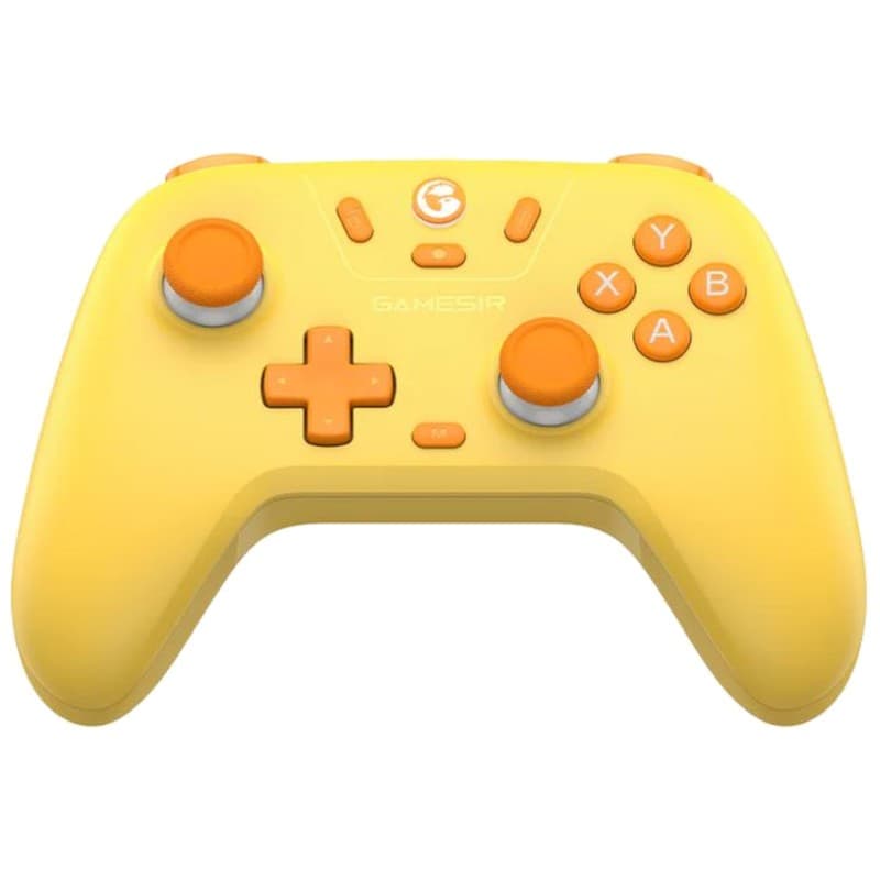 Comando GameSir T4 Nova Lite Sem Fio Amarelo - Para Nintendo Switch/PC/Smartphone/Tablet/iOS/Android TV Box - Com efeito Hall