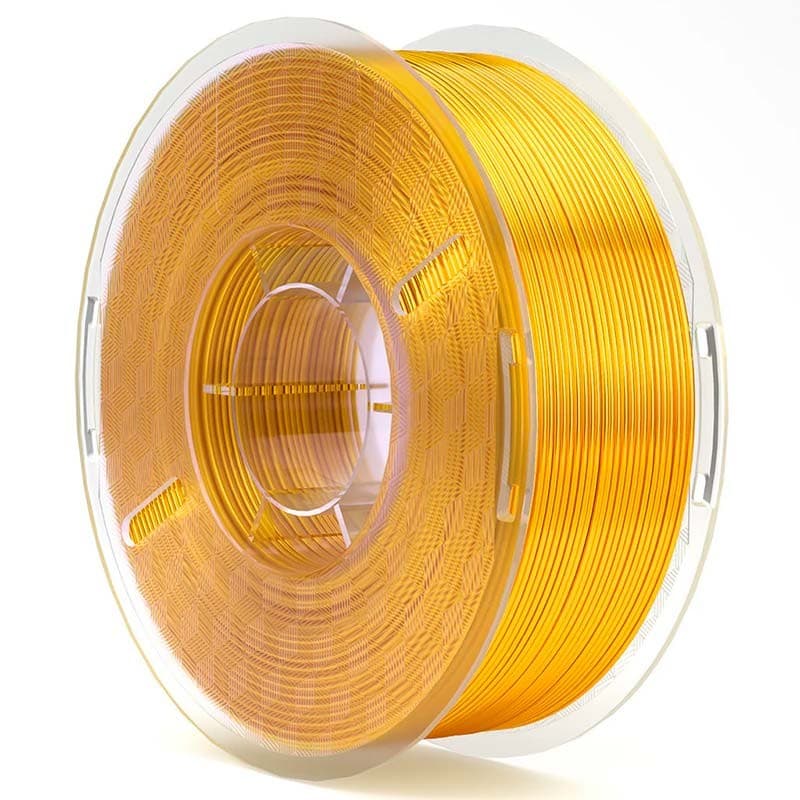 ELEGOO Silk PLA Dourado Sedoso para Impressoras 3D FDM - Filamento 1.75mm Bobina de 1kg