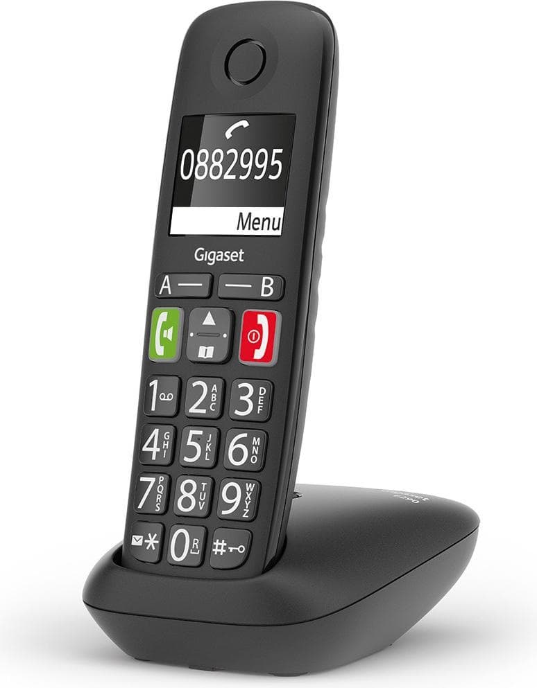 Gigaset WIRELESS LANDINE PHONE E290 BLACK (S30852-H2901-D201)