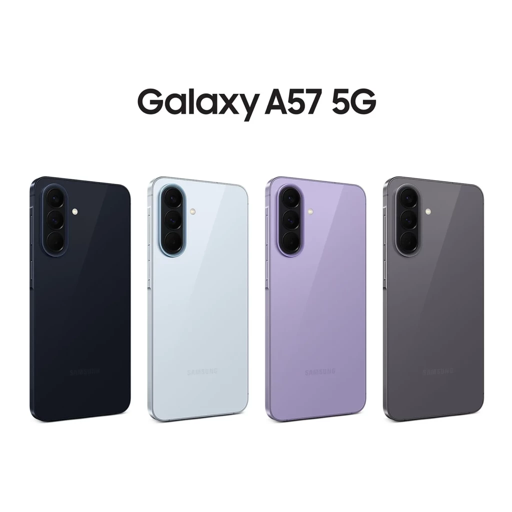 Samsung Galaxy A57 5G 512 GB Lilás Três câmaras traseiras 12 GB de RAM Carregamento rápido de 45 W