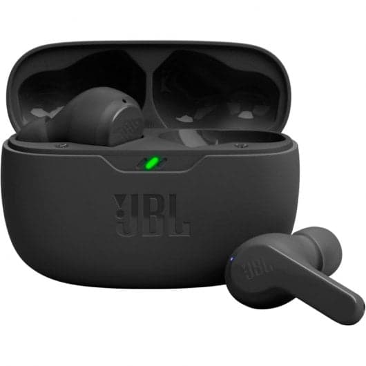 JBL Wave Beam Auriculares Sem Fios Pretos