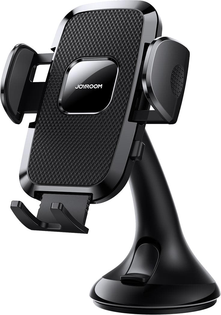Joyroom 360° Mobile Phone Holder with Suction Cup for Windshield & Dashboard - Black