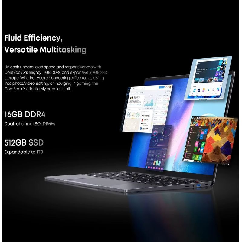 Chuwi CoreBook X AMD R5 5500U/16GB/512GB/W11 14"