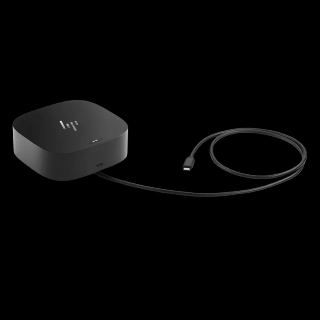 Hub portátil HP Base USB-C G5 com portas USB, HDMI, RJ45 e Jack de 3,5 mm