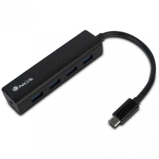 NGS Wonderhub4 Hub USB-C para 4 Portas USB 3.0