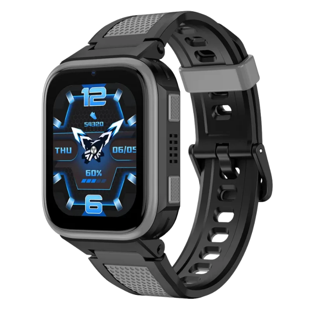 Relógio inteligente para crianças Lagenio K10 Preto 4G GPS com função SOS
