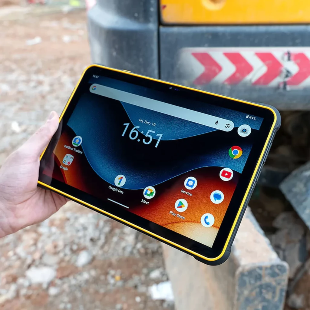 Ulefone RugKing Pad 2 Pro 4G 256 GB Cinza Bateria de 10 200 mAh G99 8 GB de RAM Resistente
