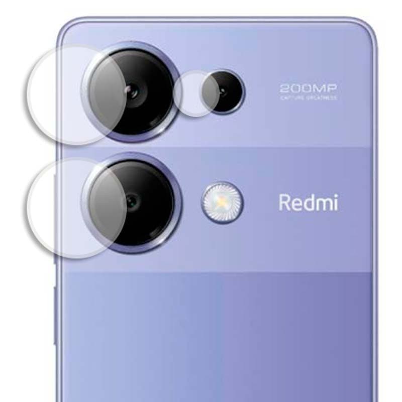 Película de vidro para câmara Xiaomi Redmi Note 13 Pro 4G / Poco M6 Pro 4G