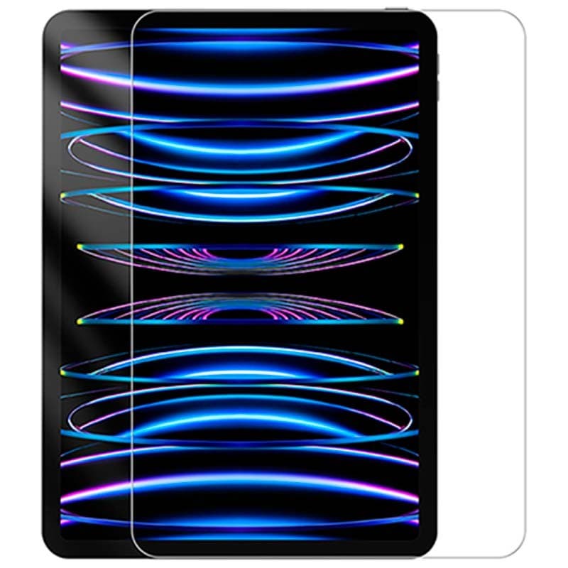 Película de vidro temperado para Apple iPad Pro 11 (2022/2021/2020/2018) e iPad Air 6/5/4 Generación (2024, 2022, 2020), iPad 10.9 (2022)