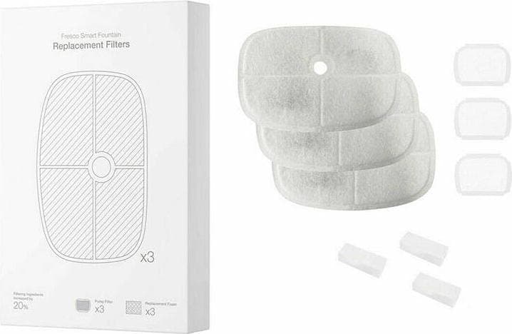 Petoneer Replacement Filters for Fresco Smart Fountain and Fresco Smart Fountain Ultra
