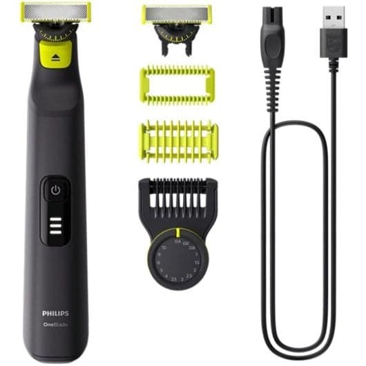 Philips OneBlade Pro 360 Face and Body Máquina de Cortar Pelo para Corpo e Rosto Preto