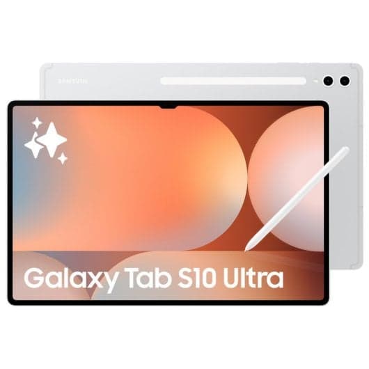 Samsung Galaxy Tab S10 Ultra WiFi 14.6" AMOLED 12GB/256GB Dimensity 9300 Bateria 11.200mAh Prateado