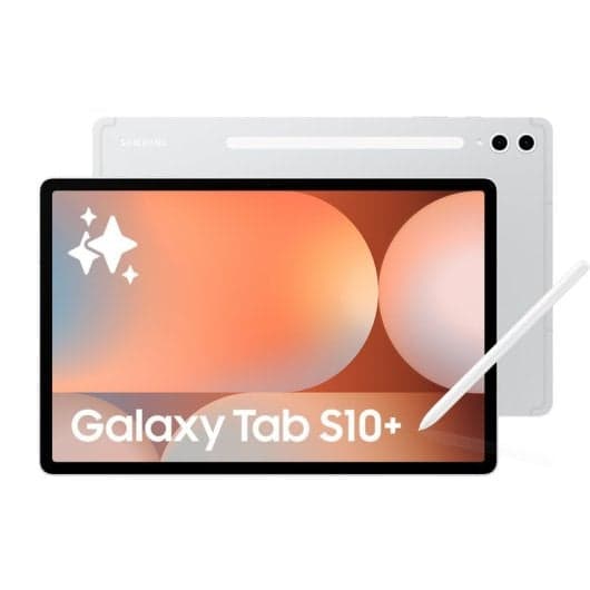 Samsung Galaxy Tab S10 WiFi 12.4" AMOLED 12GB/256GB Dimensity 9300 Bateria 10.090mAh Prateado