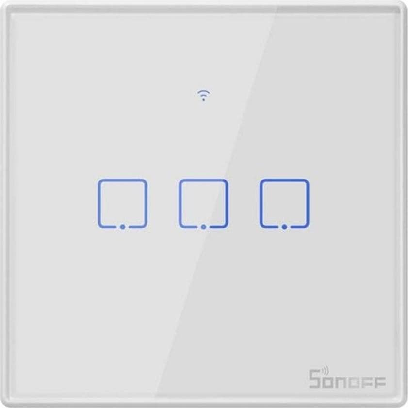 Sonoff Light switch T2EU3C-TX WiFi-RF, 3-fold