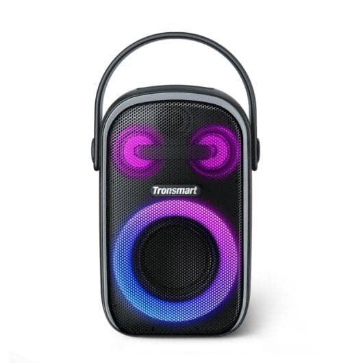 Tronsmart Halo 100 Altifalante Sem Fios Portátil de Festa e Karaoke Preto