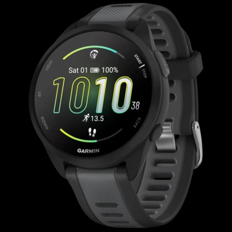 Relógio Inteligente Garmin Forerunner 165 AMOLED Preto