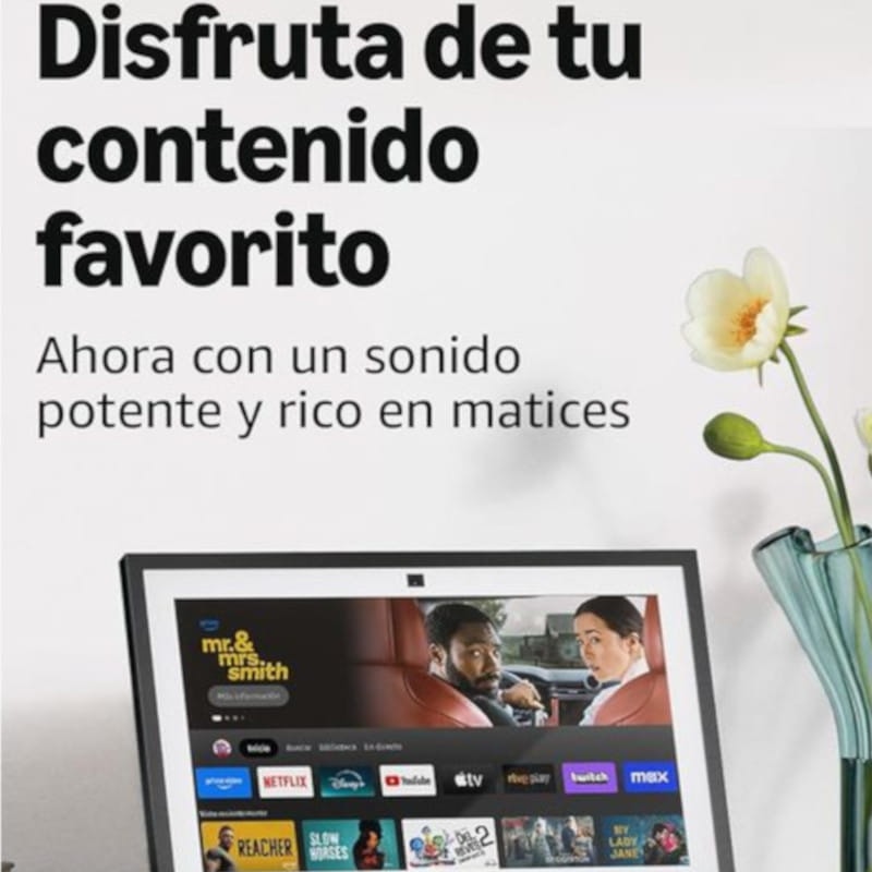Amazon Echo Show 15 (2024) FullHD de 15,6" Alexa, Fire TV e comando por voz Alexa