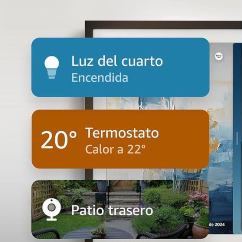 Amazon Echo Show 15 (2024) FullHD de 15,6" Alexa, Fire TV e comando por voz Alexa