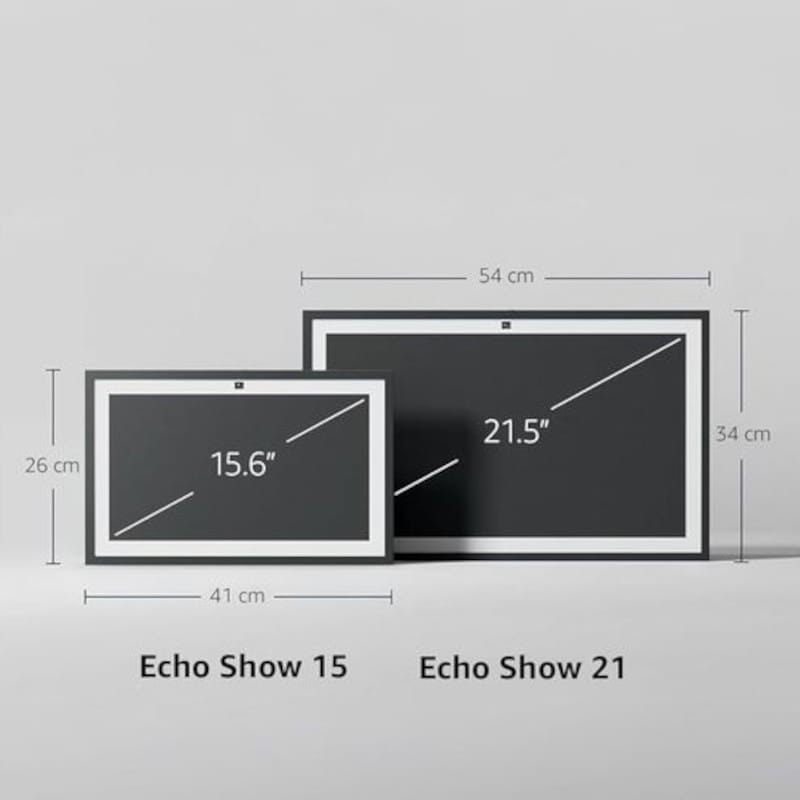 Amazon Echo Show 15 (2024) FullHD de 15,6" Alexa, Fire TV e comando por voz Alexa