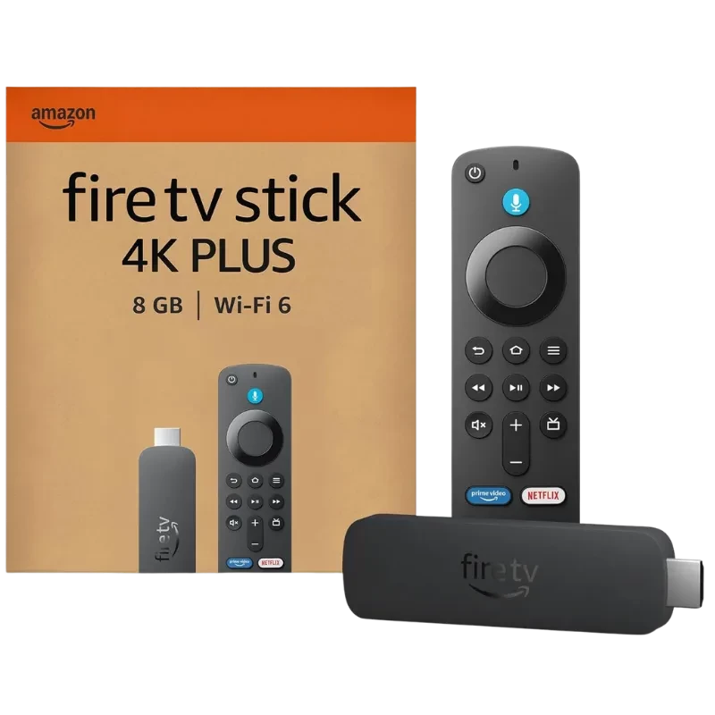 Amazon Fire TV Stick 4K Plus com 8 GB WiFi 6 e comando de voz com Alexa