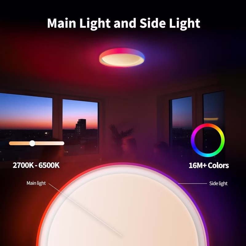 Aqara LED Ceiling Light T1M Branco - Lâmpada de teto inteligente