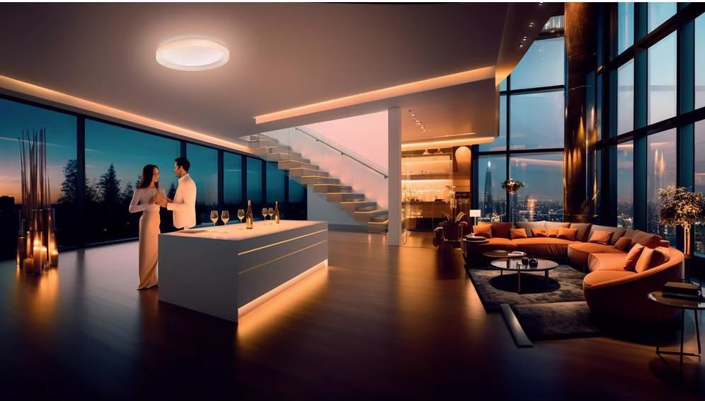 Aqara LED Ceiling Light T1M Branco - Lâmpada de teto inteligente