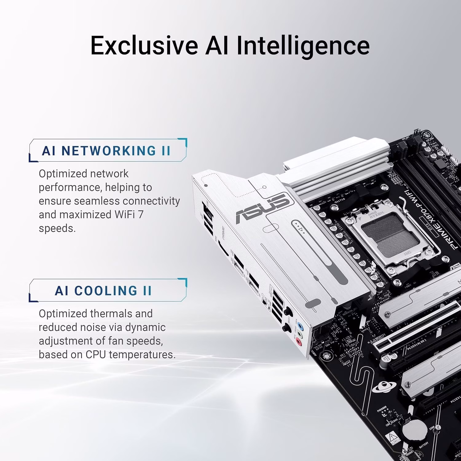 ASUS Prime X870-P WIFI Soquete AM5 ATX