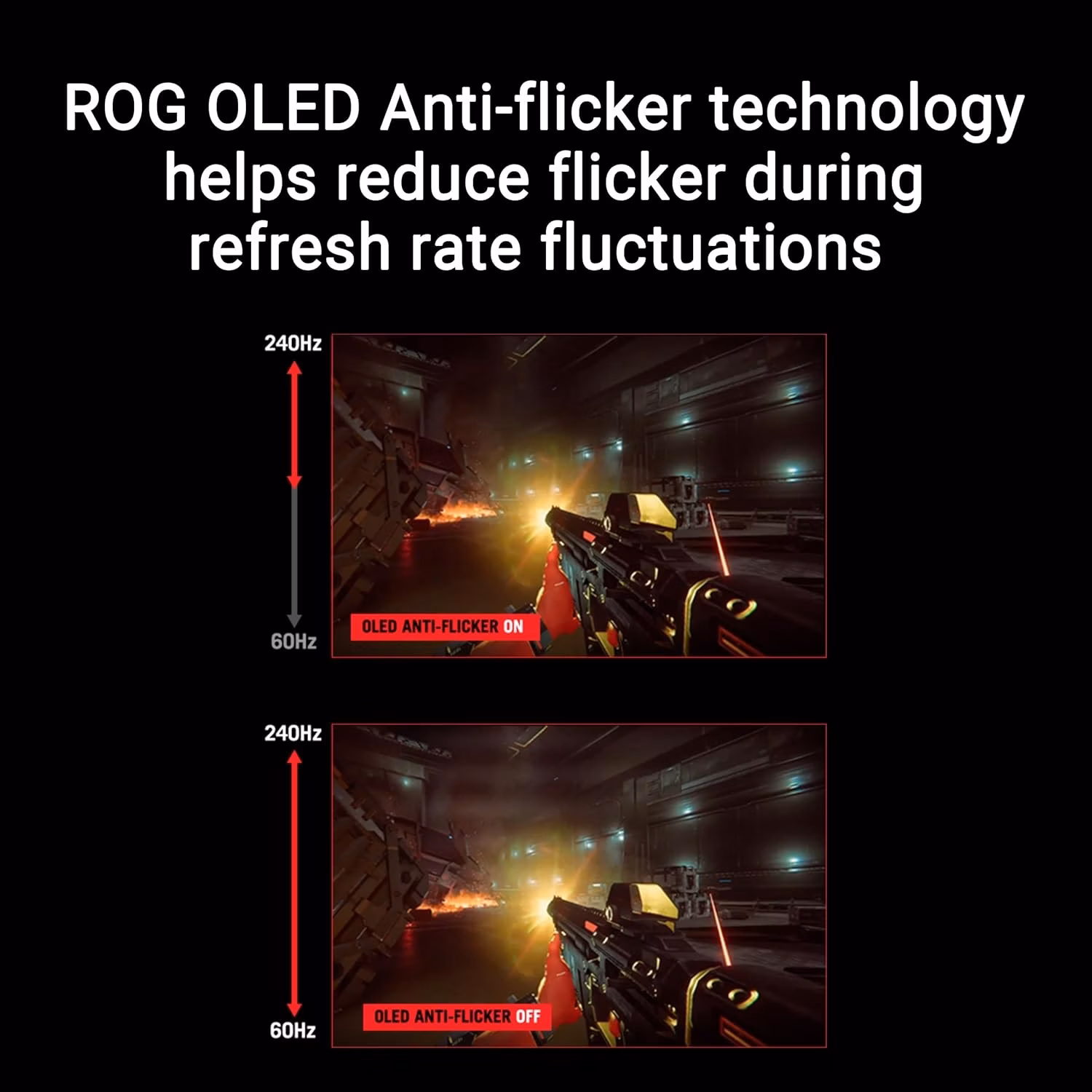 ASUS ROG Strix OLED XG27AQDMG 27" OLED QHD 240Hz FreeSync Premium - Monitor Gaming