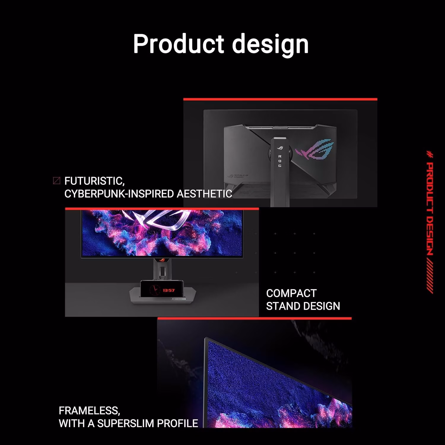 ASUS ROG Strix OLED XG27AQDMG 27" OLED QHD 240Hz FreeSync Premium - Monitor Gaming