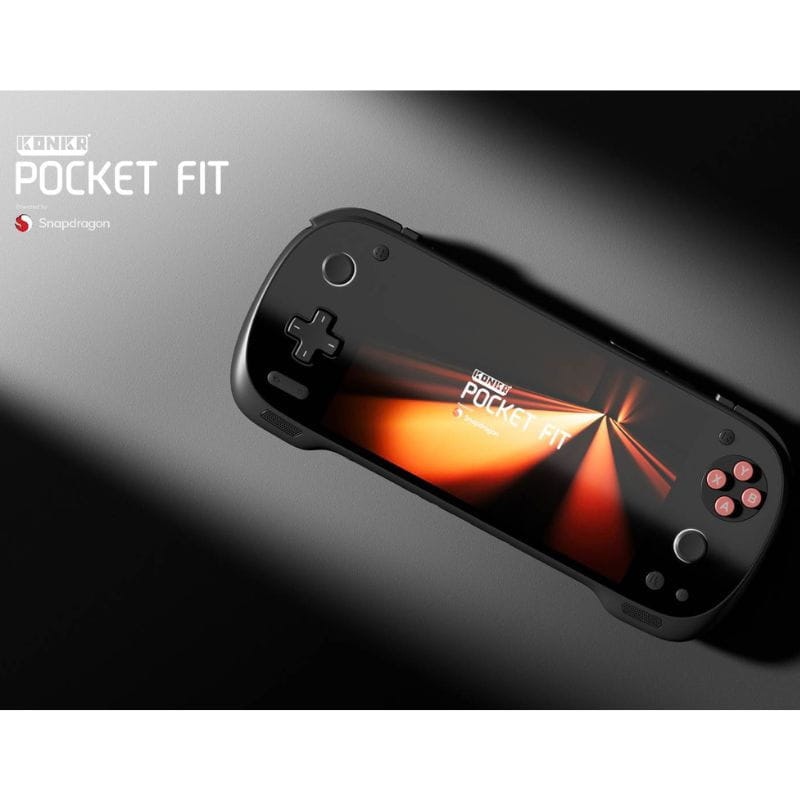Ayaneo Konkr Pocket FIT Snapdragon G3 Gen 3 12GB/256GB Preto