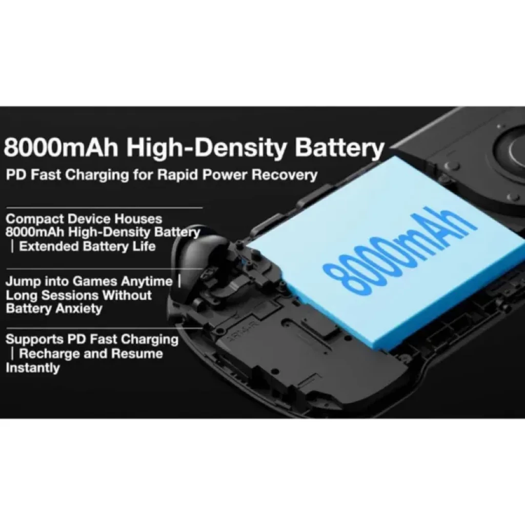 Ayaneo Konkr Pocket FIT Snapdragon G3 Gen 3 8GB/128GB Preto