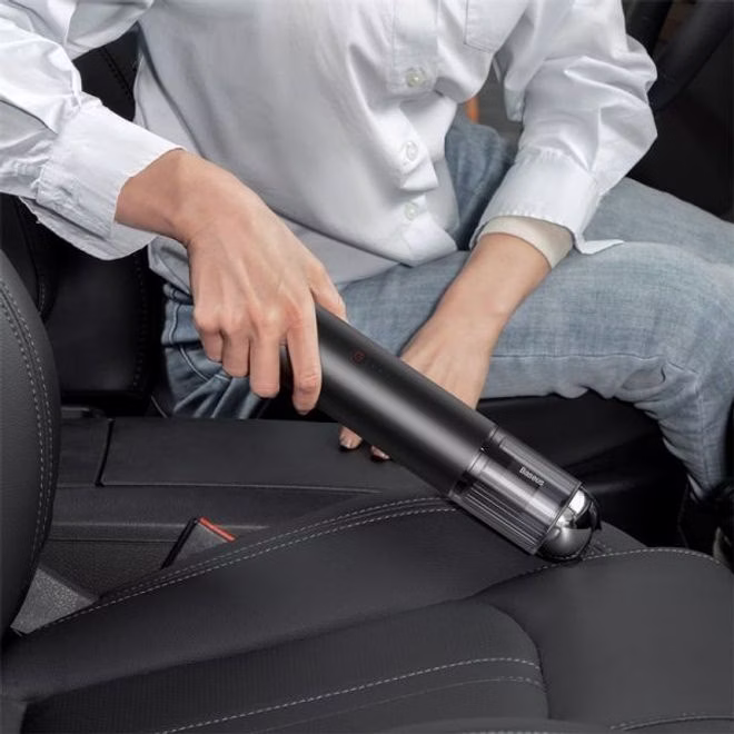 Baseus A3 Preto - Aspirador portátil para carro