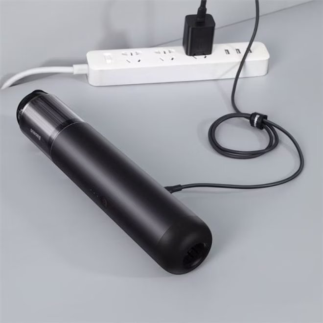 Baseus A3 Preto - Aspirador portátil para carro