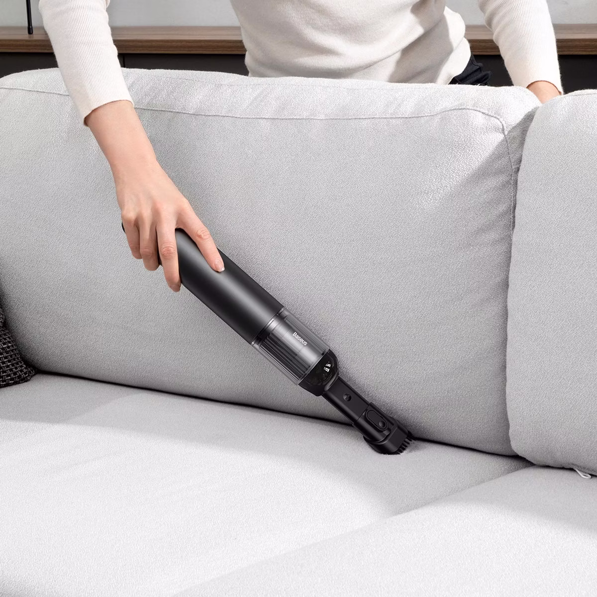 Baseus A3 Preto - Aspirador portátil para carro