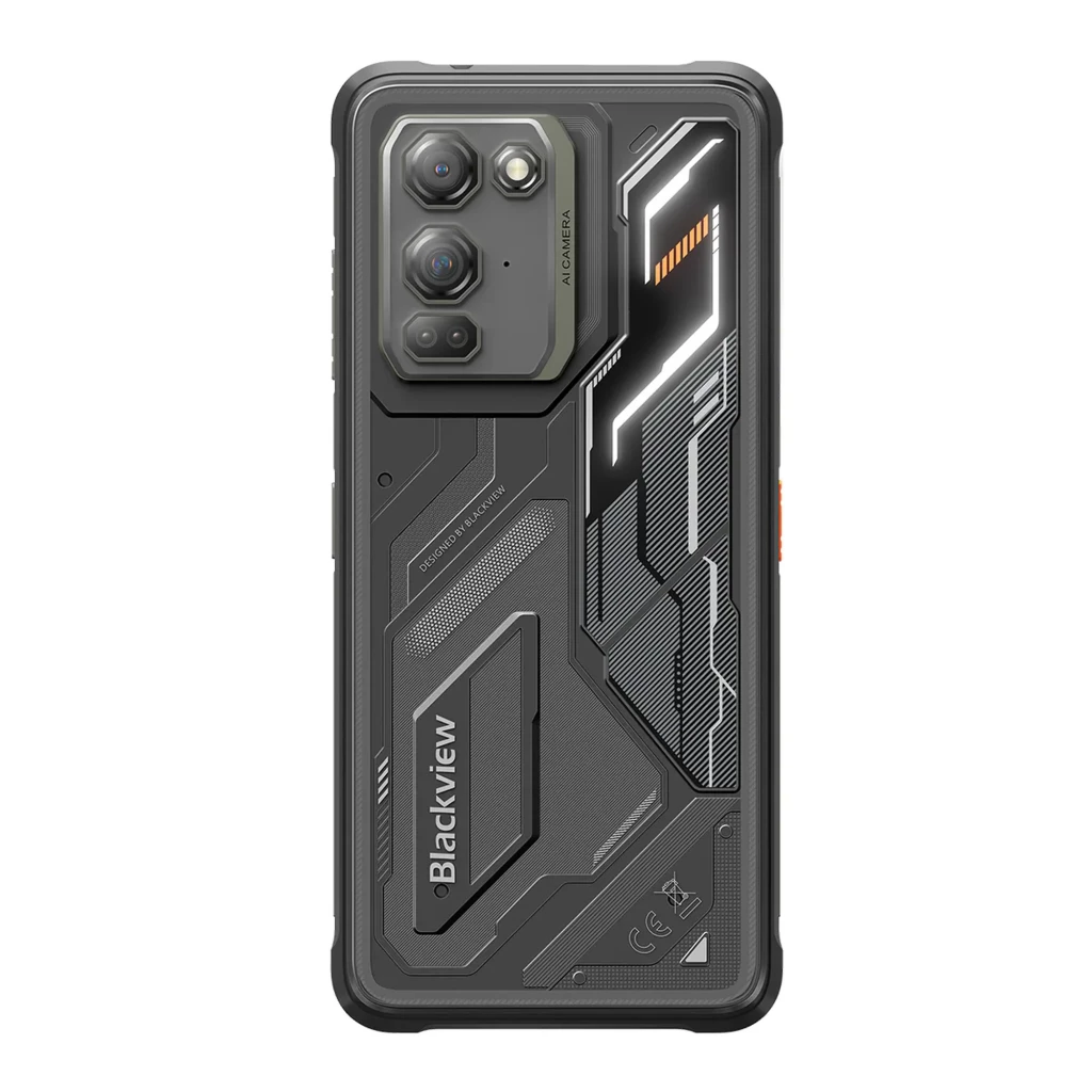 Blackview Fort 200 256 GB Preto Processador MediaTek 12 GB de RAM Dupla certificação