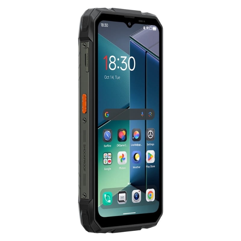 Blackview Rock 1 256 GB Preto Ecrã secundário de 2,01 polegadas 8 GB de RAM 15000 mAh