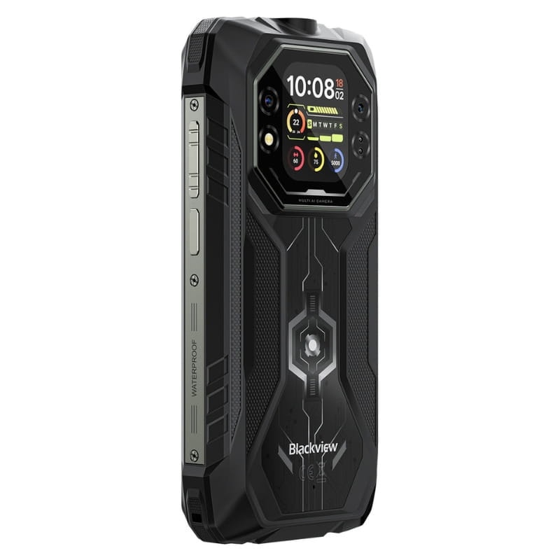 Blackview Rock 1 256 GB Preto Ecrã secundário de 2,01 polegadas 8 GB de RAM 15000 mAh
