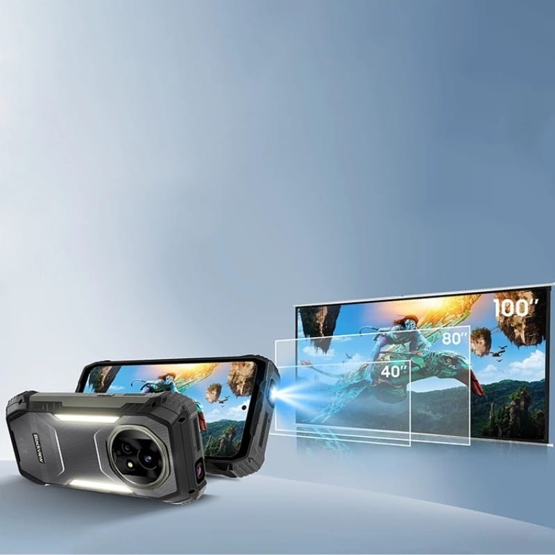 Blackview XPLORE 2 Projector 5G 16GB/1TB Preto Robusto