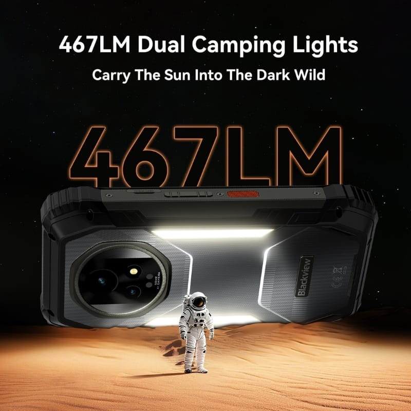 Blackview XPLORE 2 Projector 5G 16GB/1TB Preto Robusto