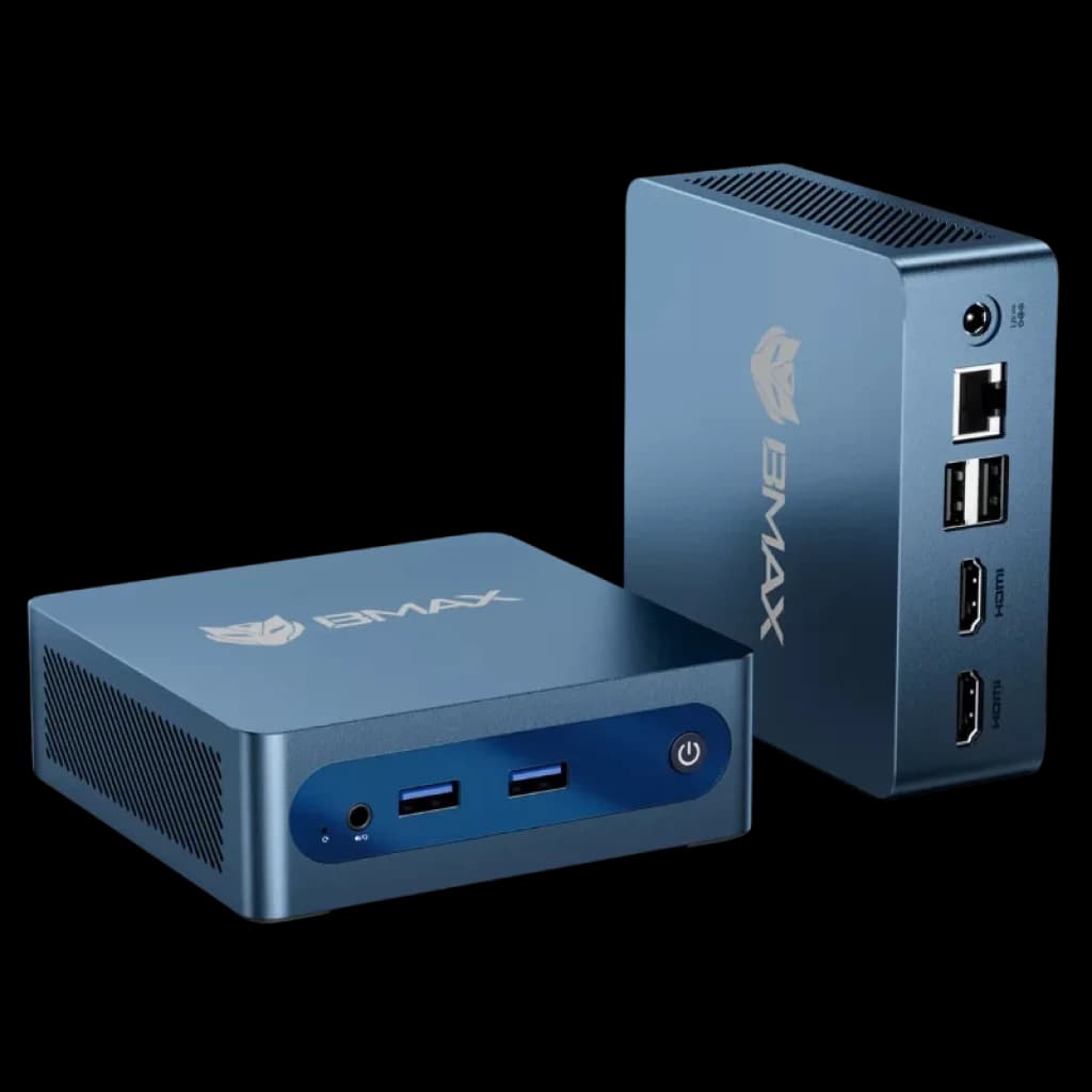 BMAX MaxMini B1 Plus Mini PC Intel Celeron J3355 6 GB 128 GB SSD Windows 11