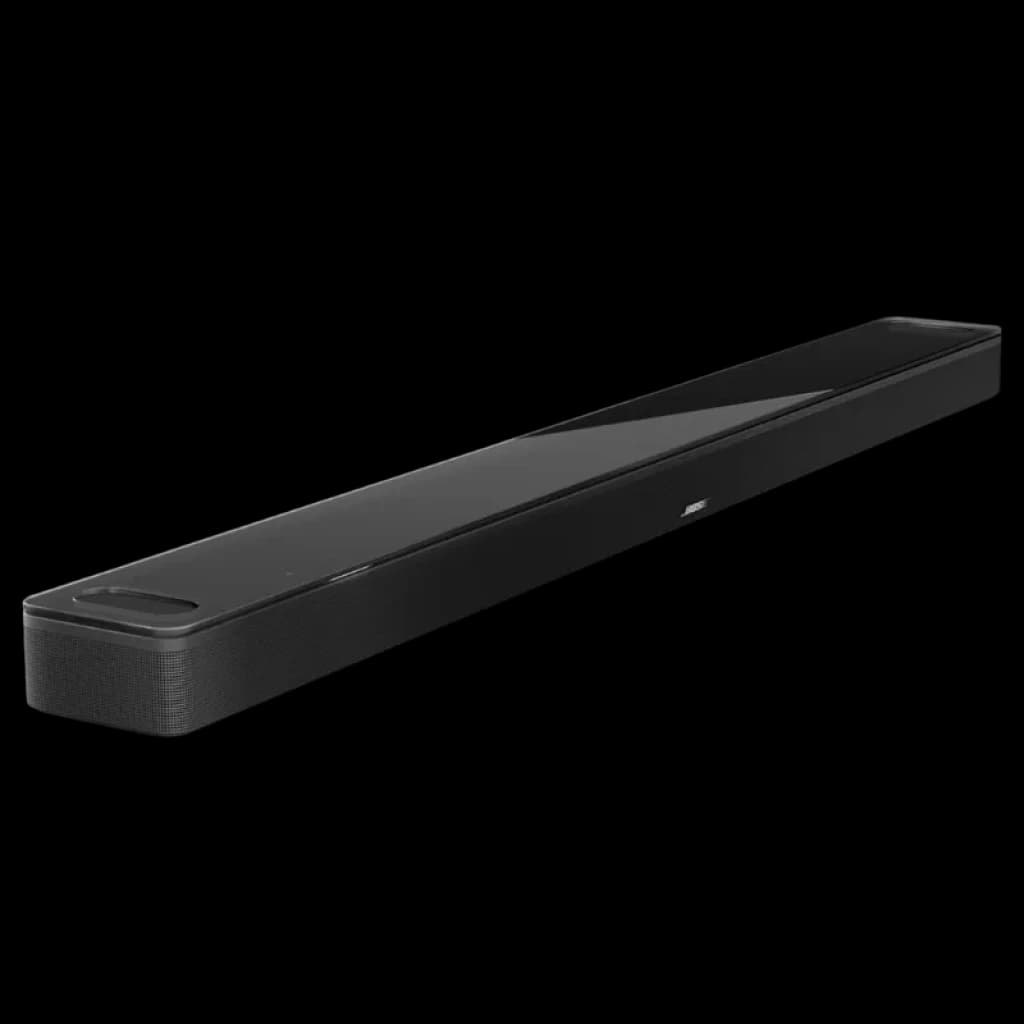 Bose Smart Ultra Dolby Atmos TrueSpace TrueSpace ADAPTiQ Diálogo I.A. Preto