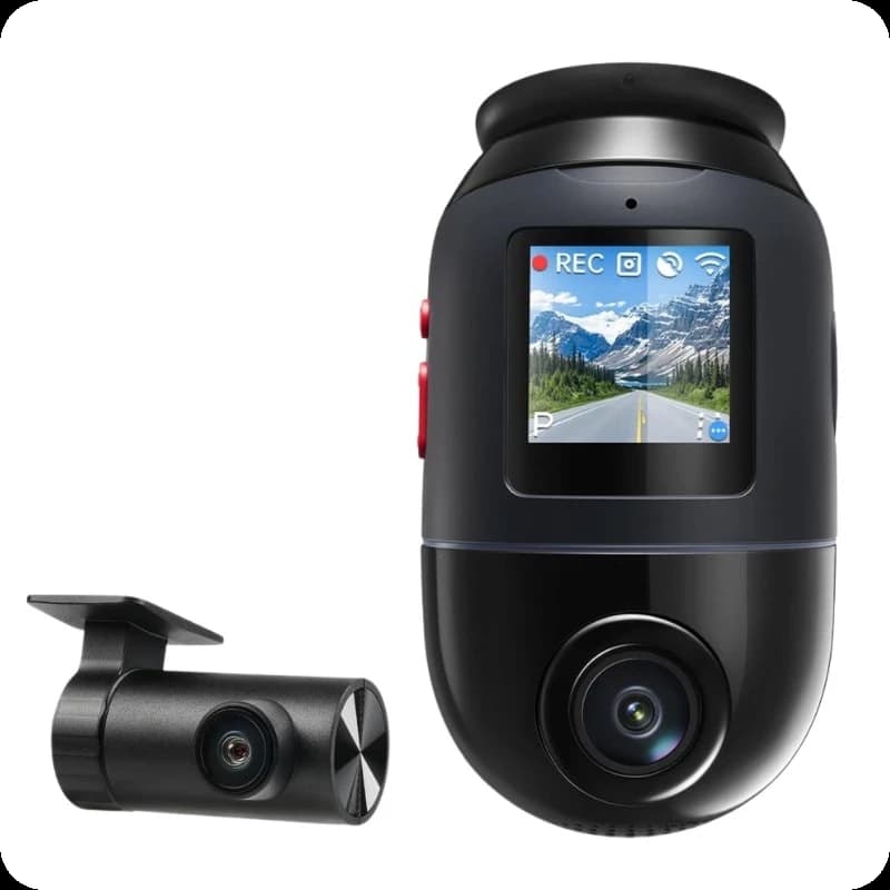 Câmara para automóvel 70mai Omni Dash cam 4K 360° + Câmara traseira RC14 4K WiFi/4G