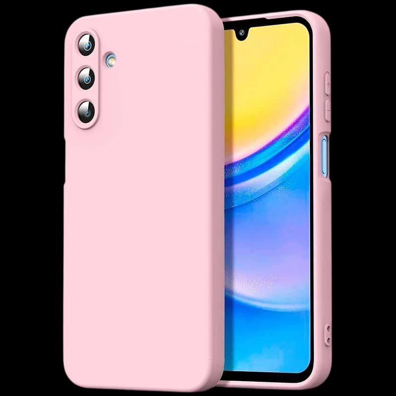Capa Suave Samsung Galaxy A15 4G / A15 5G Square Liquid Premium