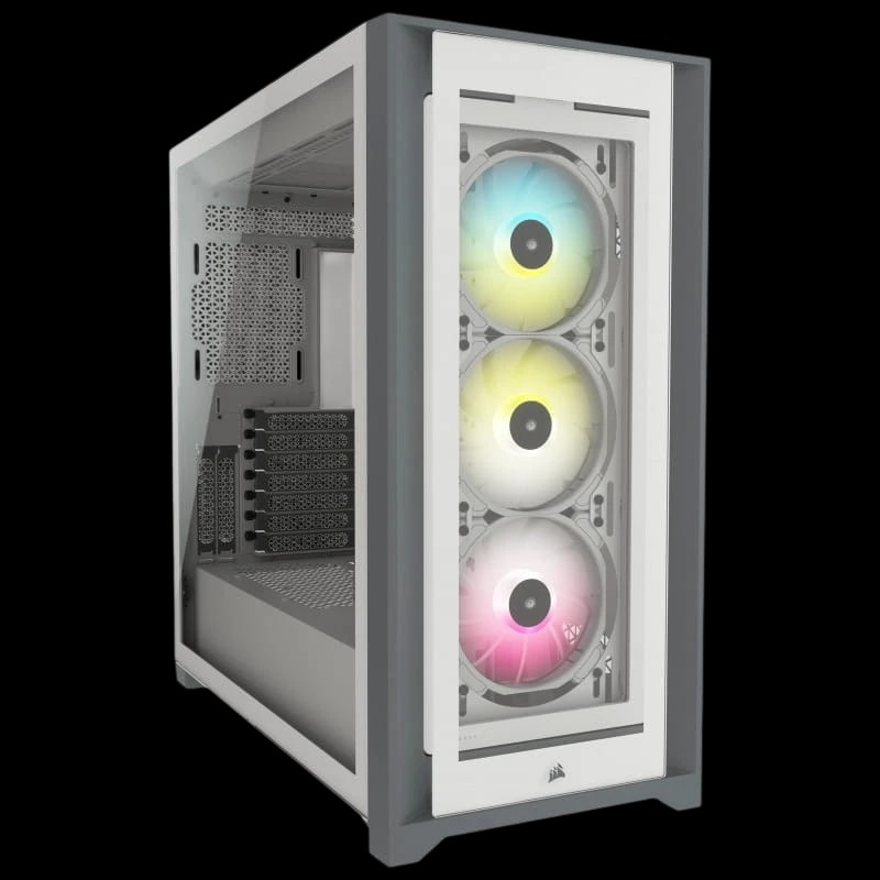 Corsair iCUE 4000X RGB Midi Tower Branco