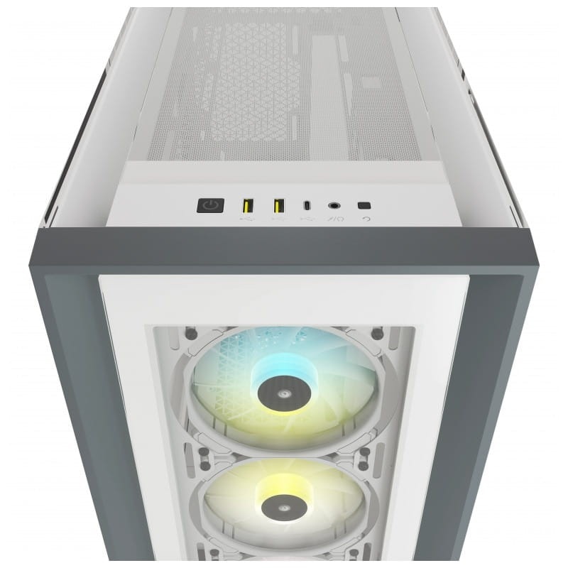 Corsair iCUE 4000X RGB Midi Tower Branco